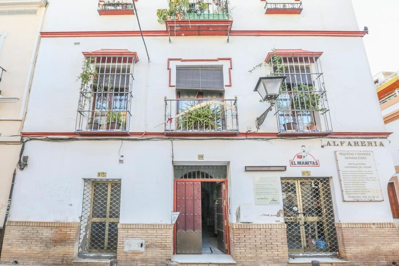 Corazon De Triana. Loft Estiloso Y Confortable. Appartement Sevilla Buitenkant foto